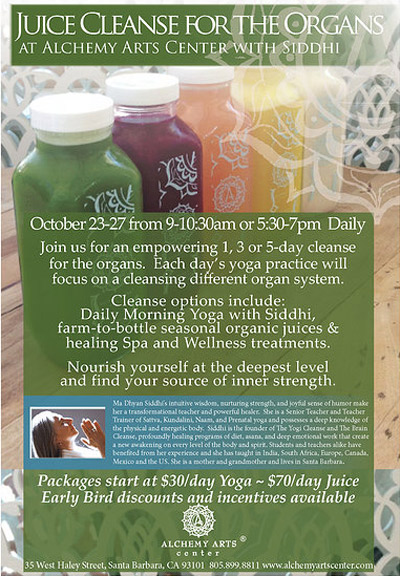 Juice Cleanse for the Organs in Santa Barbara