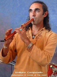 Santa Barbara NAtive American Flute Performance